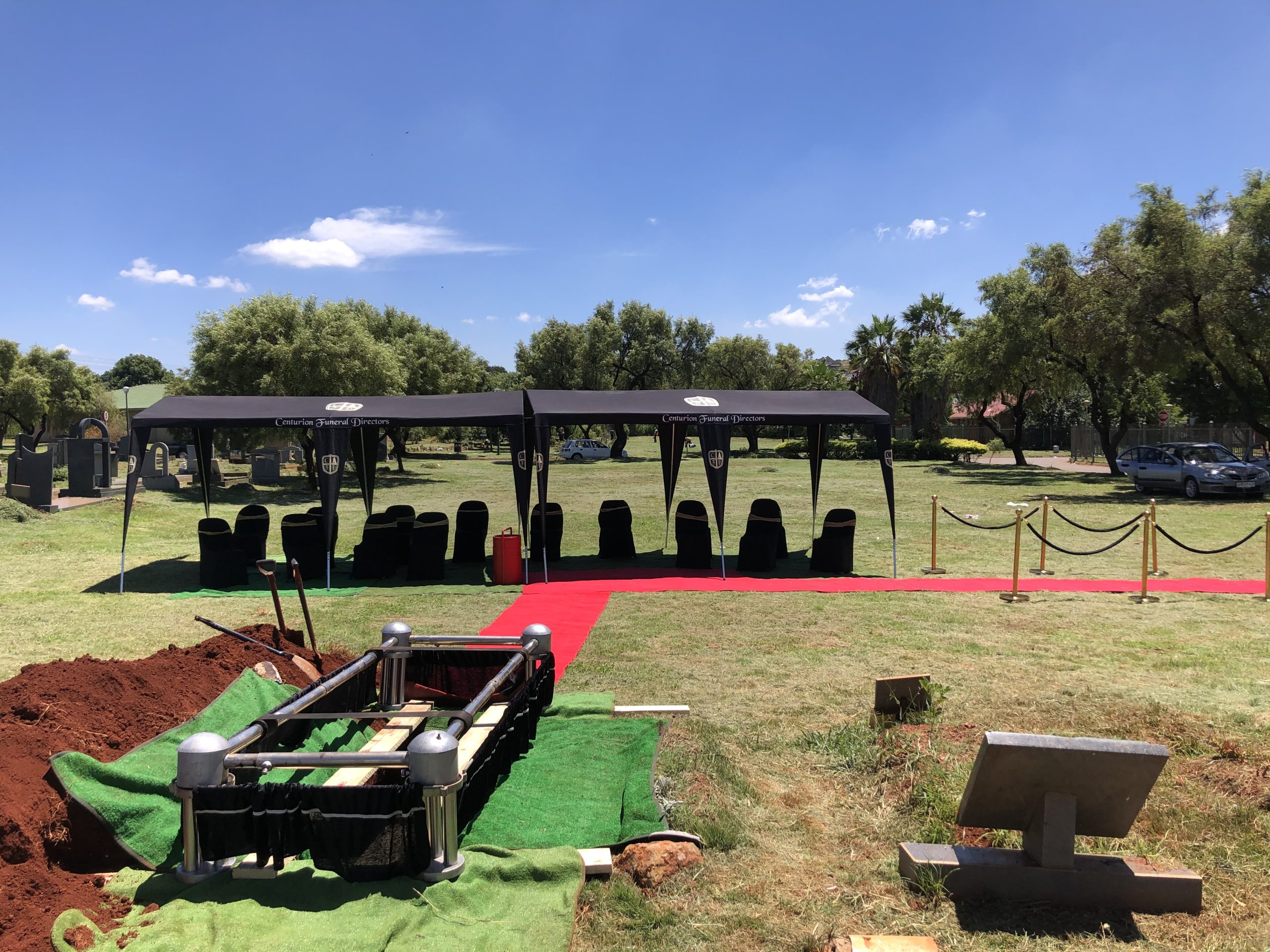 Centurion Funerals Grave